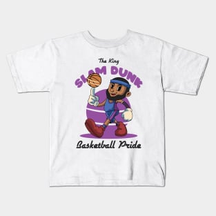 The King Slam Dunk Kids T-Shirt